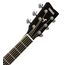 YAMAHA FGX820C BLACK Электроакустическая гитара, с трехполосным эквалайзером, качественной древесиной и защитным пикгардом