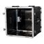 GATOR GR-10L рэковый кейс на 10U, стальные рельсы, глубина 19", вес 8,15кг,пластик