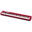 CASIO PX-S1000RD цифровое фортепиано, 88 клавиш рояльного типа, 5 уровней чувствительности клавиатуры, полифония 192 ноты, 18 тембров, 6 эффектов, метроном. Линейный вход, USB Type B, выход на наушники x 2, линейный выход x 2