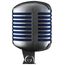 SHURE SUPER 55 Вокальный динамический микрофон винтажный суперкардиоидный, 60-17000 Гц, 2,2 мВ/Па, поворотный держатель со встроенной резьбой