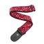 PLANET WAVES 50G02 Тканный ремень для гитары, рисунок «Bandana Red»