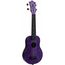 FLIGHT TUS-65 AMETHYST укулеле Travel, сопрано, верхняя дека липа, корпус пластик, цвет фиолетовый с эффектом шиммера. Чехол в комплекте