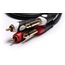 STOREMUSIC AP-263/1.5 аудиокабель Premier 2xJack 6.3 - 2xRCA , 2-моно-штекера 6.3мм(TS) на 2RCA штекера - 1.5 метра, черный