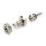SCHALLER 14010101 (445) Security Lock крепление для ремня с блокировкой для гитары (пара), покрытие Никель, вес 22 гр