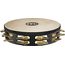 MEINL STAH2B-BK Тамбурин деревянный мембрана натуральная, 2 ряда бубенцов