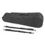 ​MIRRA VC-G300-BKR-4/4 Футляр для скрипки размером 4/4, черный/красный