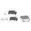 SHURE ADX5BS-L блок для 2 аккумуляторов L-Type для приемника ADX5D=-A, используется только с задней, изображение 2