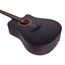 ROCKDALE Aurora D1 C BK Акустическая гитара. Форма корпуса Dreadnought с вырезом. Цвет полупрозрачный черный