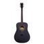 ROCKDALE Aurora D1 BK Акустическая гитара. Форма корпуса Dreadnought. Цвет полупрозрачный черный.
