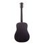ROCKDALE Aurora D1 BK Акустическая гитара. Форма корпуса Dreadnought. Цвет полупрозрачный черный.