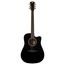 ROCKDALE Aurora D3 C BK Gloss Акустическая гитара. Форма корпуса Dreadnought с вырезом. Цвет черный.
