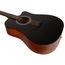 ROCKDALE Aurora D3 C BK Gloss Акустическая гитара. Форма корпуса Dreadnought с вырезом. Цвет черный.
