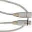 TRUE MAGIC TMH004/3M Кабель микрофонный HD XLR male - XLR female, 3м, 7мм, белый