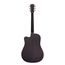 ROCKDALE Aurora D1 C RB акустическая гитара, дредноут с вырезом, цвет королевский коричневый, матовое покрытие