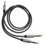UGLINE LJ-TRS102/1 Кабель готовый, JACK stereo 3.5mm - 2 x JACK mono 6.3mm, длина 1метр