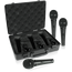BEHRINGER XM1800S Комплект из 3 кардиоидных динамических микрофонов, 80-15000Гц, держатели, кейс