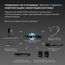 ​ОКТАВА OWS-U2200DL-B Двухканальная радиосистема, 2 головных, 2 петличных микрофона