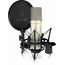 BEHRINGER TM1 cтудийный конденсаторный микрофон, кардиоида, мембрана 1" позолоченная, 20Гц - 20 кГц, подвес "паук", поп-фильтр и кабель