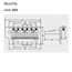 MUSICLILY M213BK Бридж тремоло(Strat Tremolo), черный